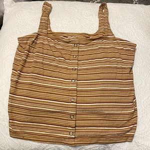 L American Eagle striped tank top